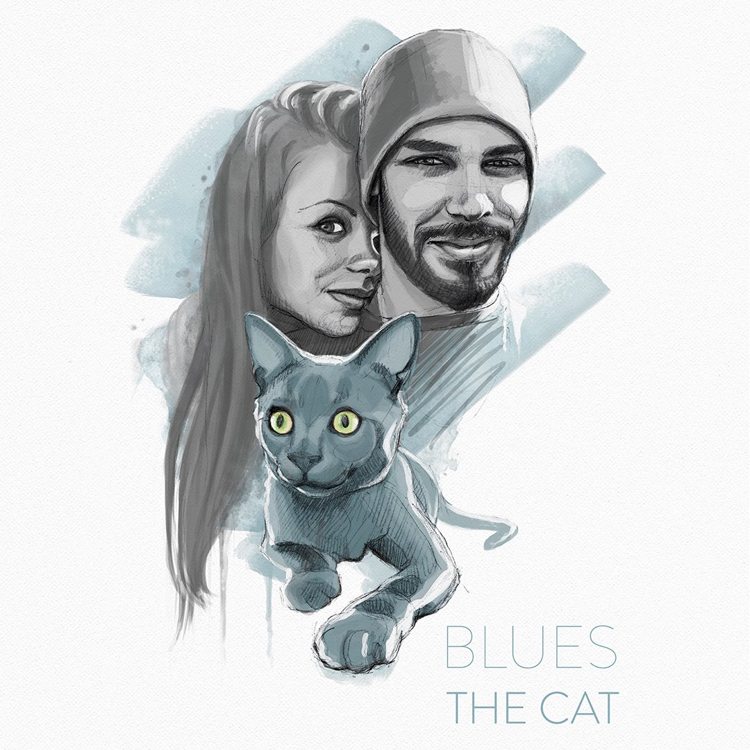 Blues the cat konsu llorente